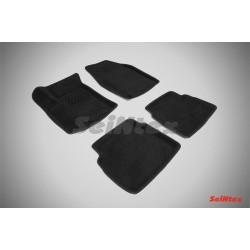 Комплект ковриков 3D CHEVROLET AVEO черные